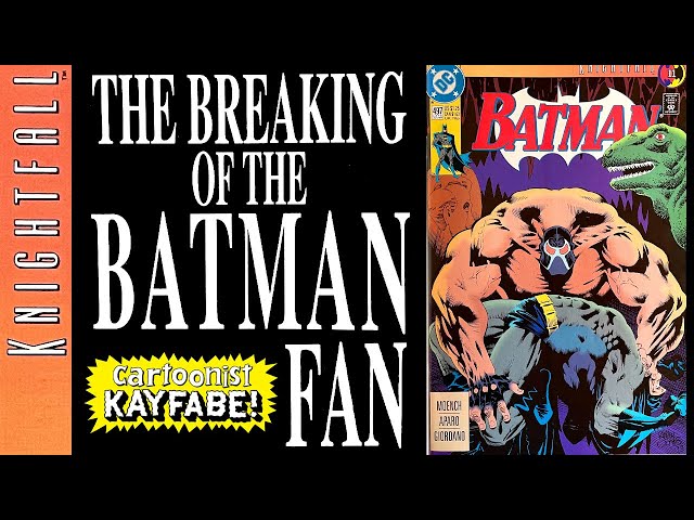 Bane Breaks Batman's Back! DC Hotshots Knightfall! The 90s Comics Collapse  Commences! - YouTube