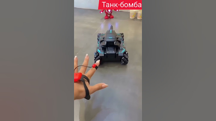 Радиоуправляемая машина танк игрушка на пульте управления в подарок на день рождения мальчику