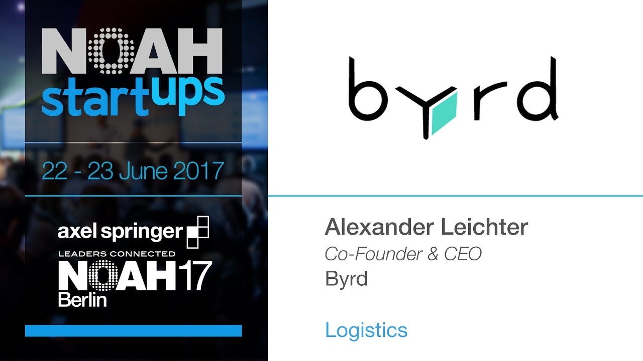 Byrd - NOAH17 Berlin Startups