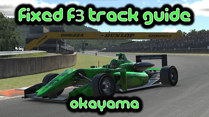 iRacing Track Guide Okayama | Fixed Dallara F3 | W3 S4 2022 | 1:23.130
