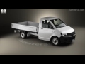 Volkswagen Transporter (T6) Single Cab Pickup L2 2019 3D model by 3DModels.org