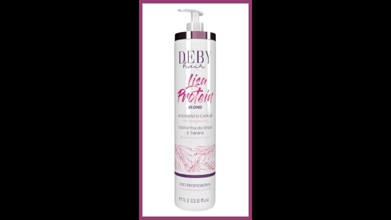 Deby Hair Lisa Proteine Blond | Lissage Tanin - YouTube