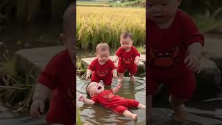 Oh no little crab babies 😱🥰😍