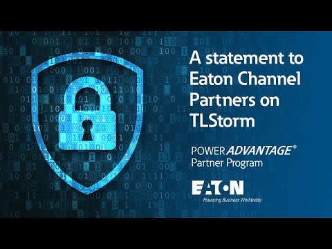 A statement to Eaton Channel Partners on TLStorm
