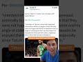So Jayson Tatum’s wasn’t a fan of Jaylen Brown?!
