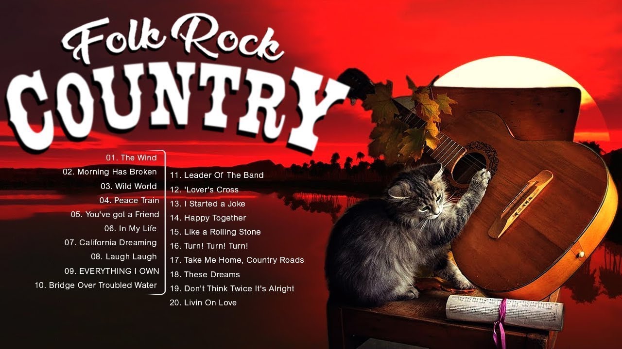 BEST OF FOLK ROCK AND COUNTRY MUSIC Kenny Rogers, Elton John, Bee