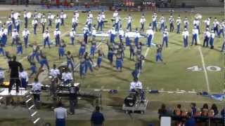 Marching Band of the Apopka Blue Darters High School, Florida on 10/28/2011