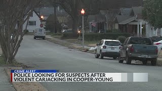 Gun, badge and Mustang reported stolen in carjacking