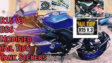 r15 v.3 modification tail tidy and tank stickers installation fully modified