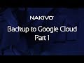 Backup to google cloud by using a vm disk attached to a vm instance