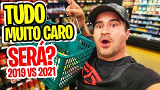 INFLAÇÃO NOS EUA 2019 vs 2021 MERCADO BRASILEIRO ? VOCÊ VAI SE SURPREENDER