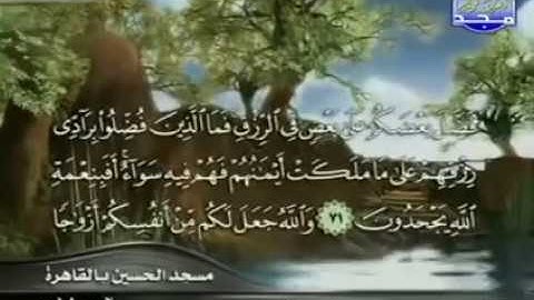 تلاوة نادرة للشيخ محمد صديق المنشاوى من سورة النحل