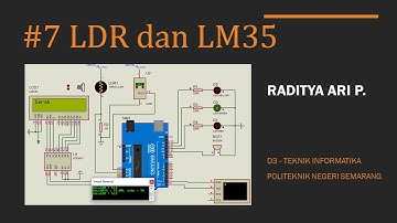 #7 Sensor Cahaya (LDR) & Sensor Suhu(LM35)
