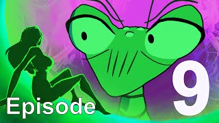 Humans-B-Gone! #9 - Cluttered Memories - Sci-fi Giant Praying Mantis Insect Animation