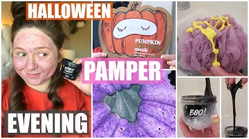 Halloween Pamper Evening! Spooky Bath + Skin Care | 2020