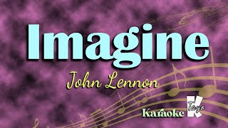 Video thumbnail of "Imagine By John Lennon (KARAOKE)"