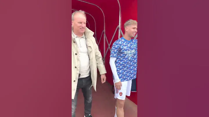 When Emile Smith Rowe met Dennis Bergkamp  #Shorts