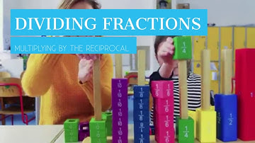 Dividing Fractions- Multiplying by the Reciprocal.  Best Math Video!