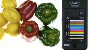 Sekonic C-700 Spectrometer Quick Start Guide: Part 2