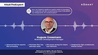 How Can Kadant's Helidrum System Assist in Managing Raw Materials - #asktheexpert