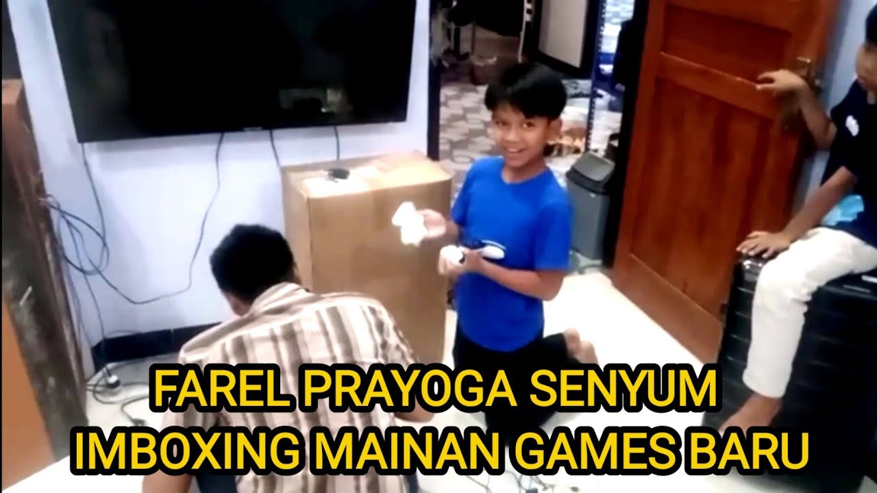 FAREL PRAYOGA  IMBOXING MAINAN GAME BARU
