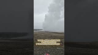 On vous montre le mythique Old Faithful en pleine éruption à Yellowstone National Park 🌋 #travel