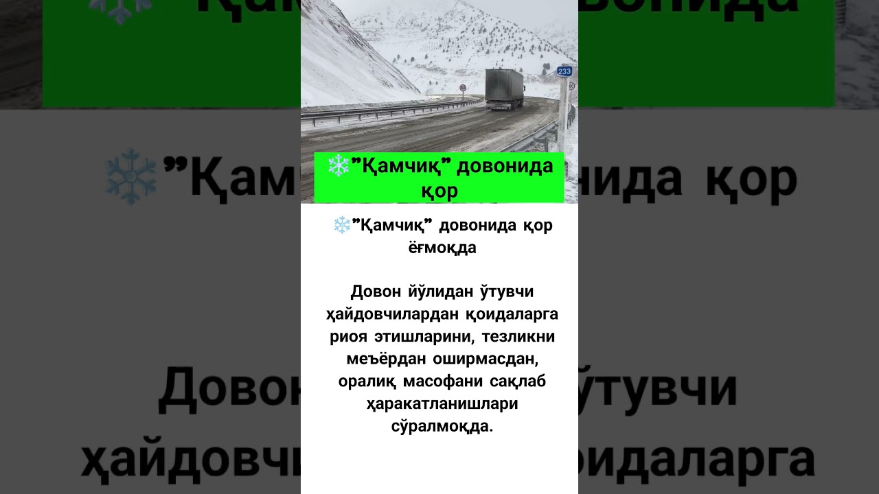 Kanalga aʼzo boʻling 🔴 #tezkunda #news #тезкорхабар #rek #tezkor #tezkor_хабарлар_бугун #tezkor
