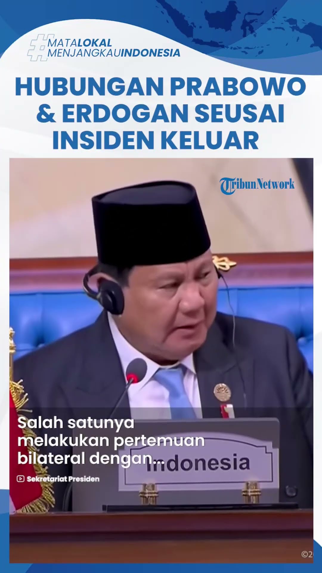 Kemenlu RI Bocorkan Hubungan Prabowo dan Erdogan seusai Presiden Turki Keluar di KTT D8