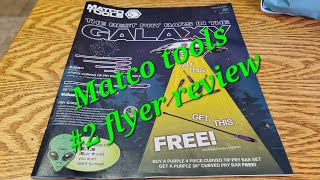 Matco Tools #2 flyer review on a Cool Tools Tuesday w/PowerStroke Jude