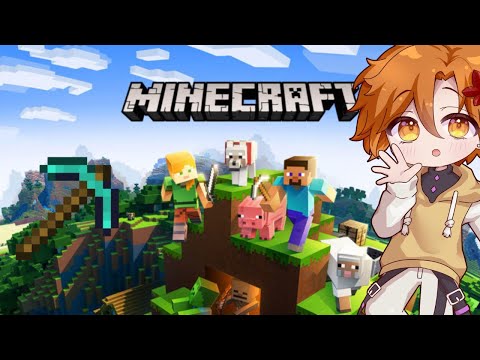 【#minecraft 】０から始めるマインクラフト！！ #新人vtuber