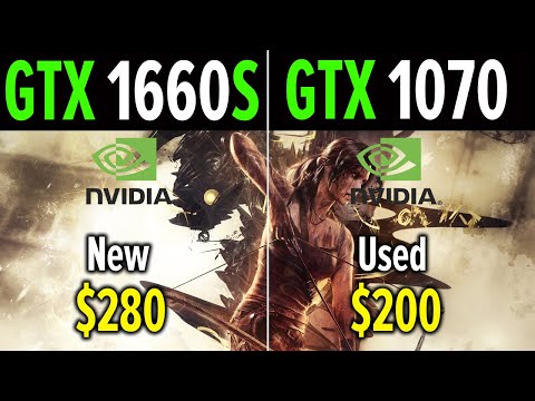 Сравнение GTX 1660 Super vs GTX 1070 - (I7 4770K) | FULL HD | MAX SETTINGS