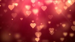 Falling Hearts Of Light | Video Effects