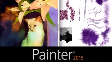 Traditional Sketching with Painter 2015 Particles featuring Cher Pendarvis