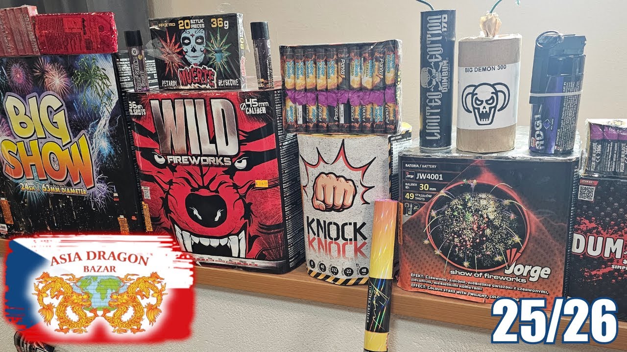 Vuurwerk kopen bij Asia Dragon Bazar in Tsjechië – Collectie 2025/2026 #2