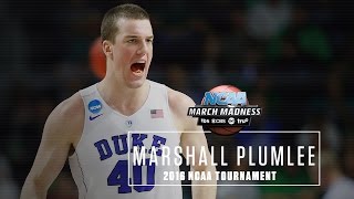 Marshall Plumlee: Blocks during 2016 NCAA Tournament