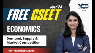 FREE CSEET Economics Online Classes (Lec 12) | FREE CSEET LIVE Batch July 24