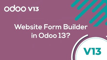 Website Form Builder in Odoo 13
