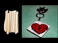 How to make keychain|Diy craft|best out of waste|Heart keychain|Diy|Diy projects|Life hacks