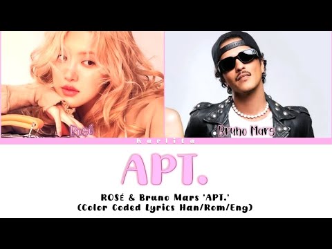 Rosé & Bruno Mars 'APT' (Color Coded Lyrics Han/Rom/Eng)