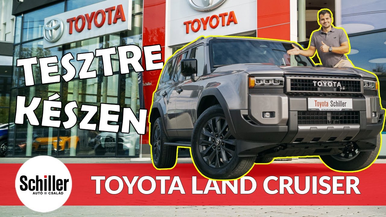 Az Off-Road királya megérkezett! - Toyota Land Cruiser TesztreKészen