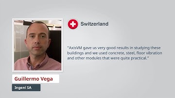 AxisVM - structural analysis & design software - User testimony from Switzerland