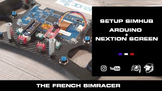 Setup SimHub pour Arduino + Nextion Screen Volant ou Button Box