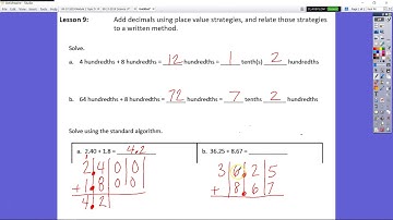 5th-Grade Eureka Math Module 1 Topic D Lesson 9