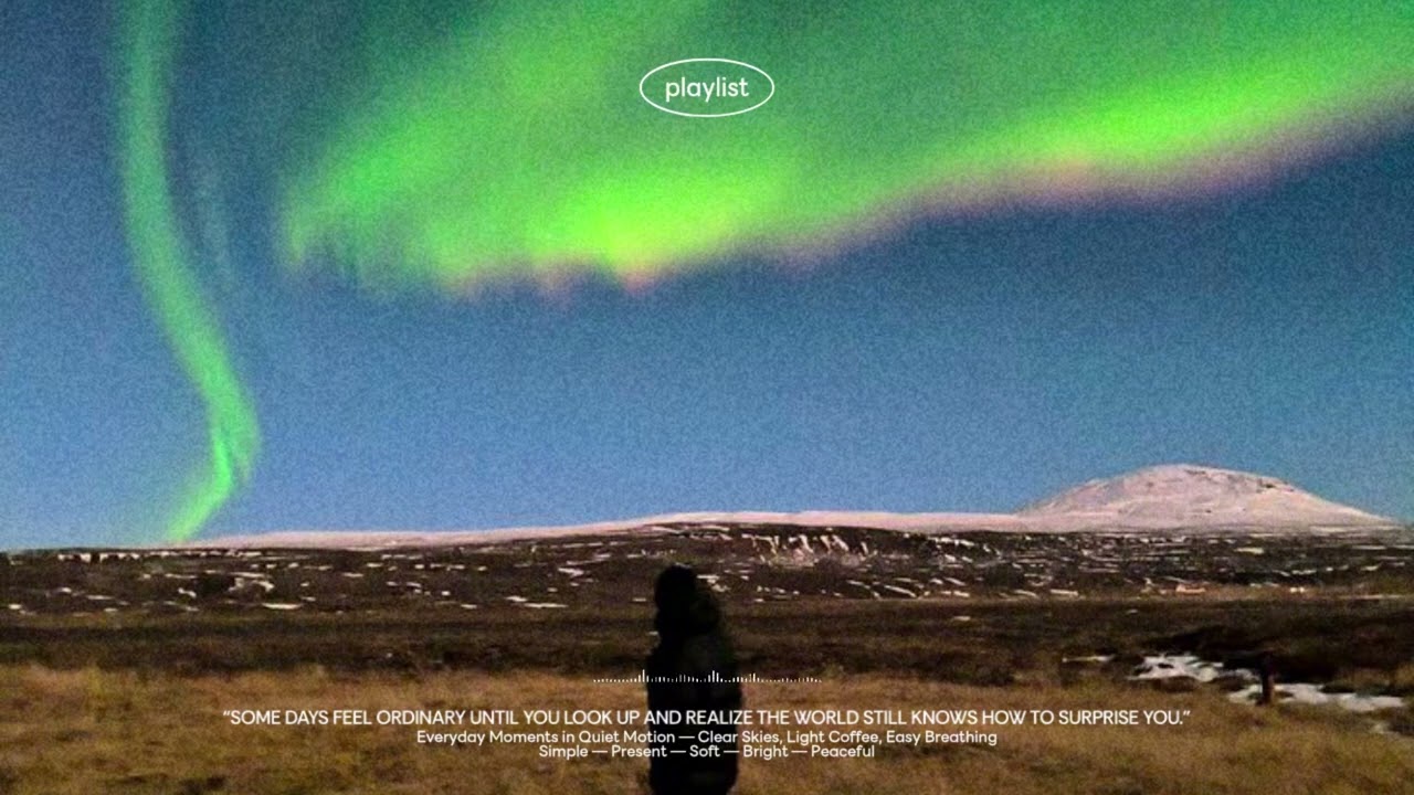 playlist 빛 사이로 스며든 포근한 기억🎧..🖤 acoustic / R&B / Indie pop