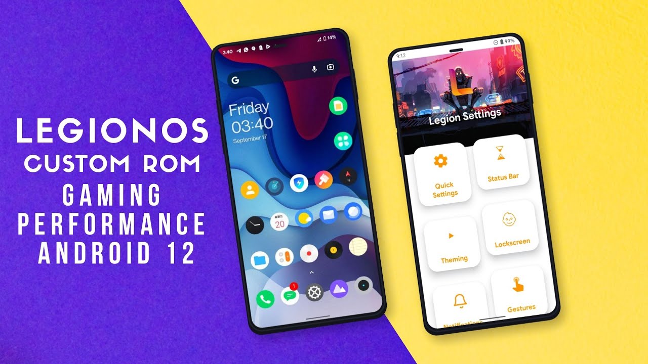 ⚡LegionOS Custom Rom for Mi A2 | Gaming, Performance | Android 12 Monet ...