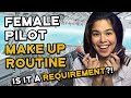 PILOT’S EVERYDAY MAKE UP LOOK FOR FLIGHT | My secret for staying fresh at work all day!!!