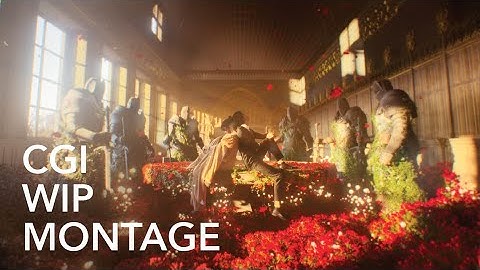 CGI "Photoshoot" in a Medieval Castle (Character Creator, iClone, Houdini & Redshift)  @Reallusion ​