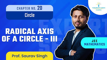 Radical Axis of a Circle | Part – 3 | Circle | JEE | Mathematics - TG Campus