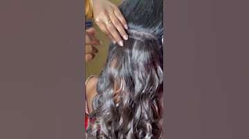 Messy braid Hairstyle|Step by step Hair tutorial|easy and Quick Hairdo|Reception Hairstyle