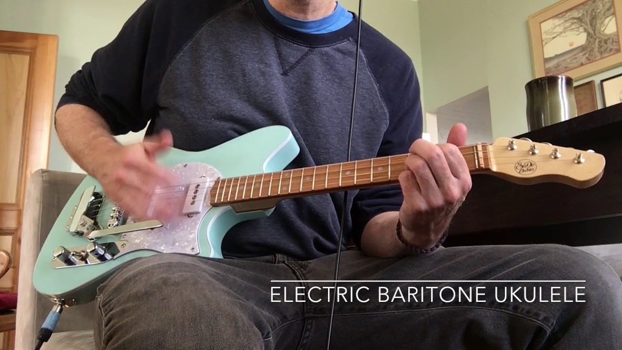 Electric Baritone Ukulele   G&L pickups